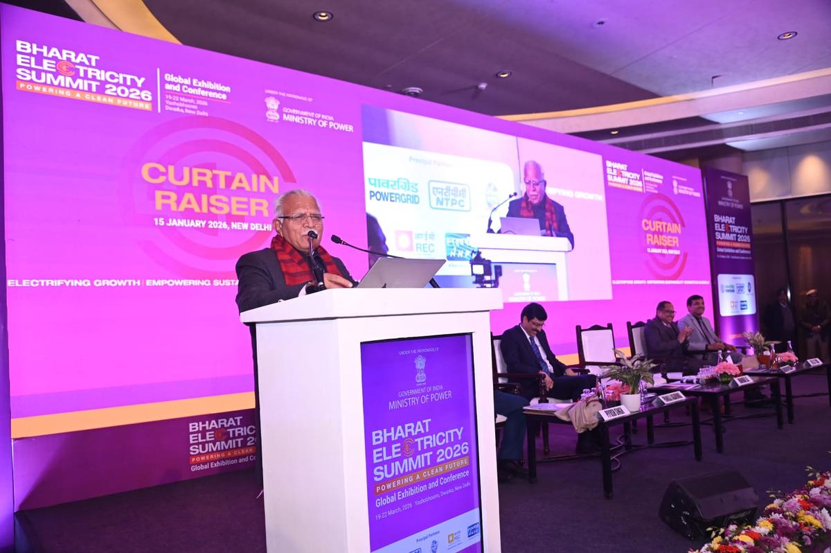 India's power sector offers $500 billion investment potential over next seven years: Manohar Lal - The Hindu