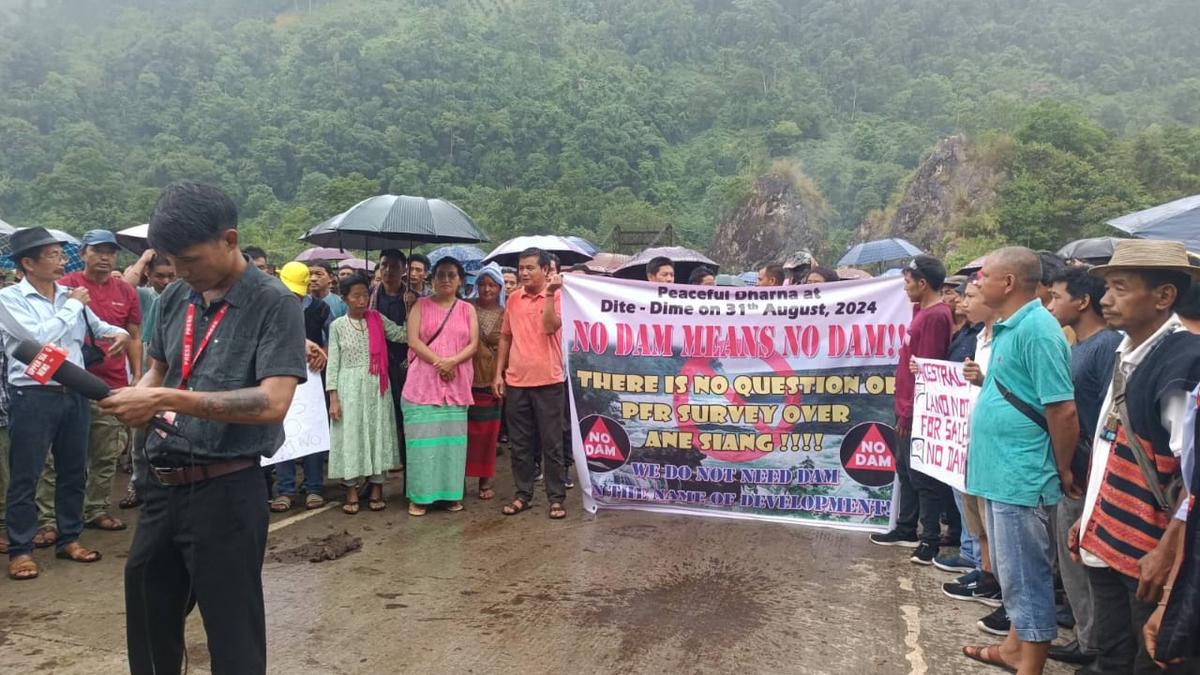 Arunachal groups protest NHPC’s mega dam site survey