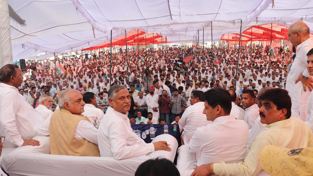 Haryana Congress gets into election mode; Hooda kick-offs campaign for rallies across the State