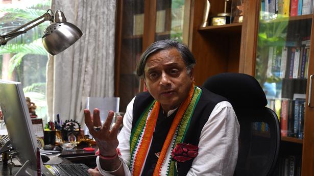 Congress president polls | Open to public debate, will evoke people's interest in party, says Shashi Tharoor