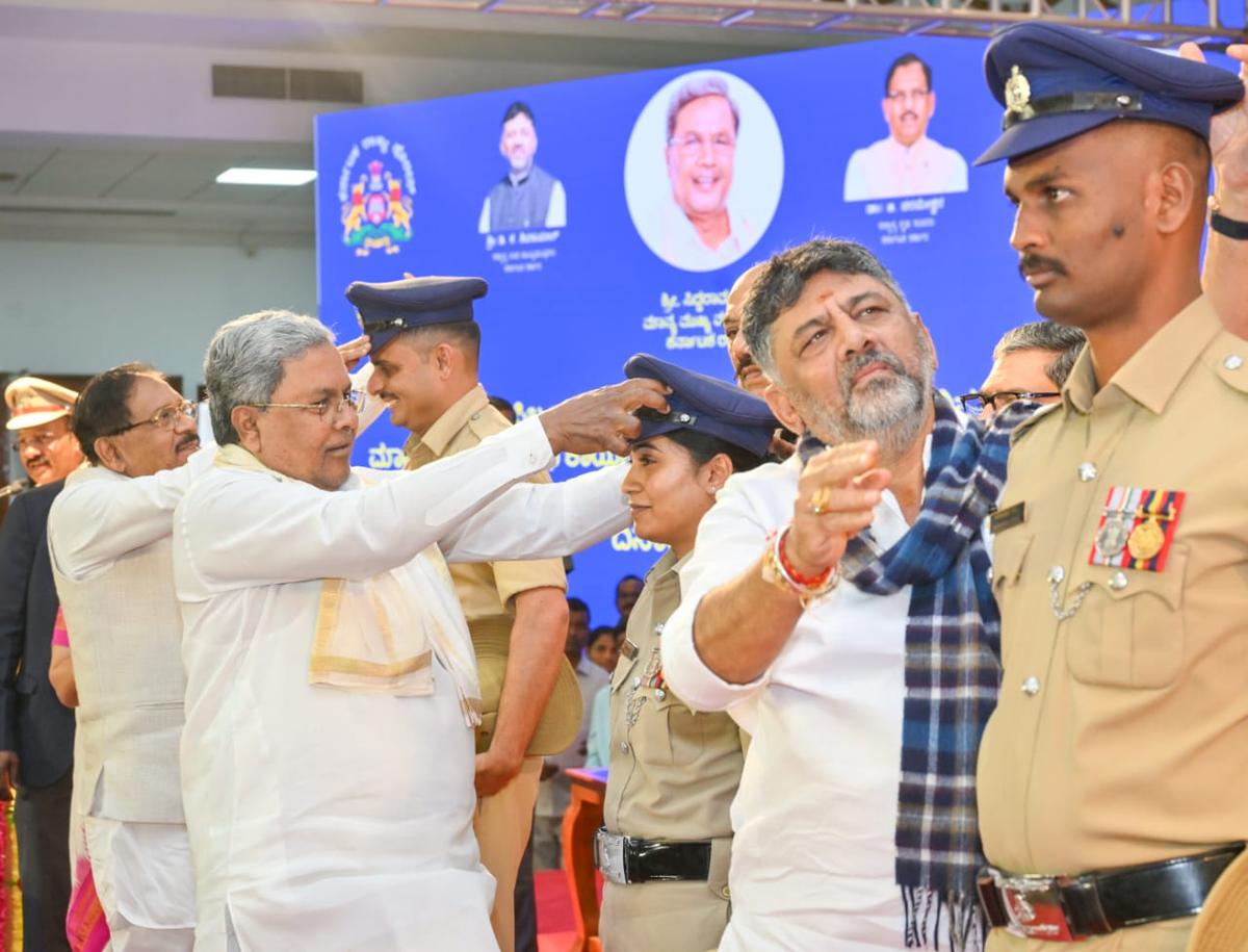 Karnataka police ranked number one in the India Justice Report: CM  Siddaramaiah - The Hindu