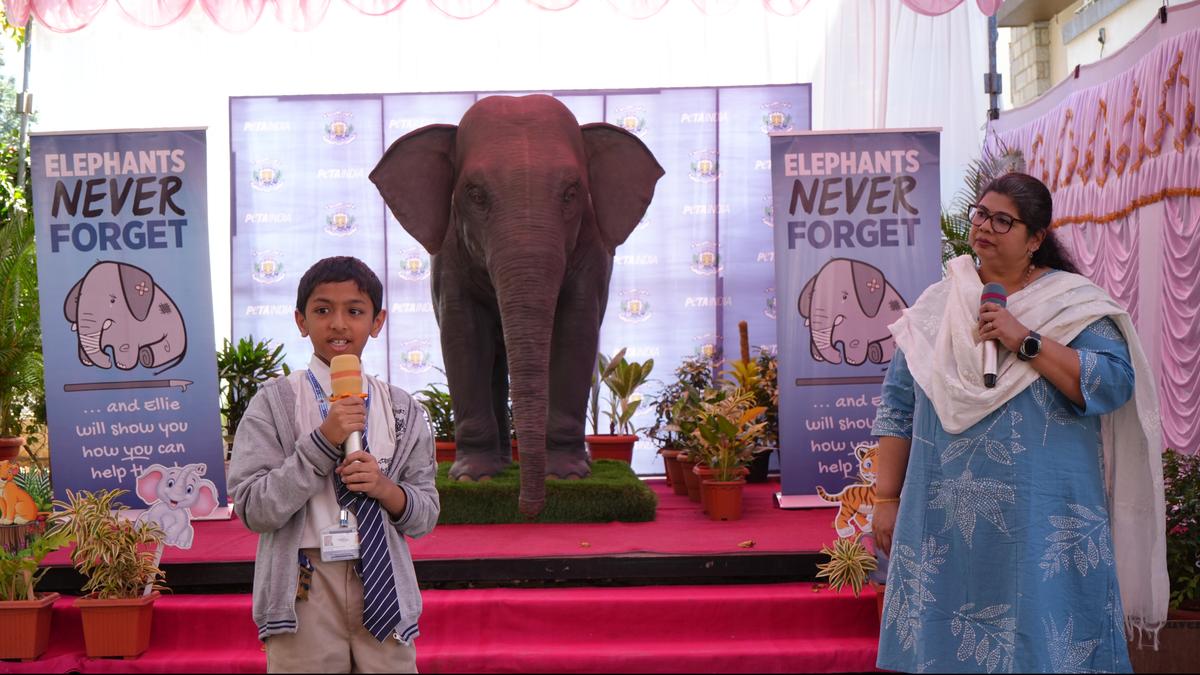 Ellie, Asia’s first life-sized animatronic elephant, unveiled in Bengaluru