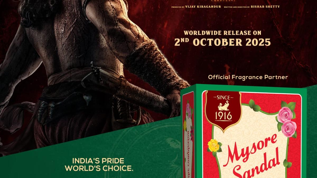 Mysore Sandal Soap is now the fragrance partner for Kantara – Chapter 1