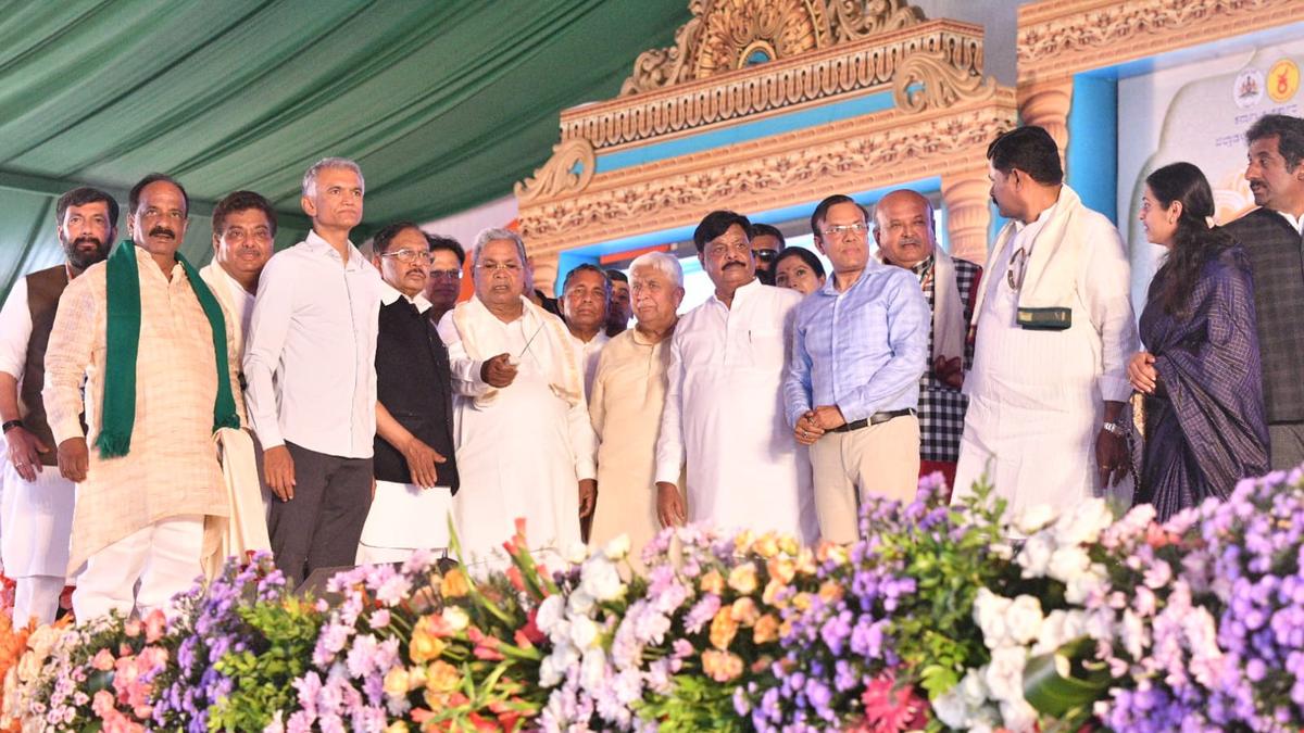 At the Congress’ convention, Karnataka CM Siddaramaiah attacks BJP and PM Narendra Modi