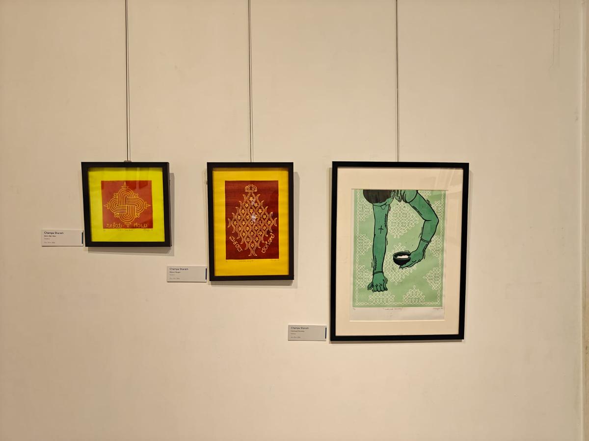 Champa Sharath’s artwork series Continued Harmony