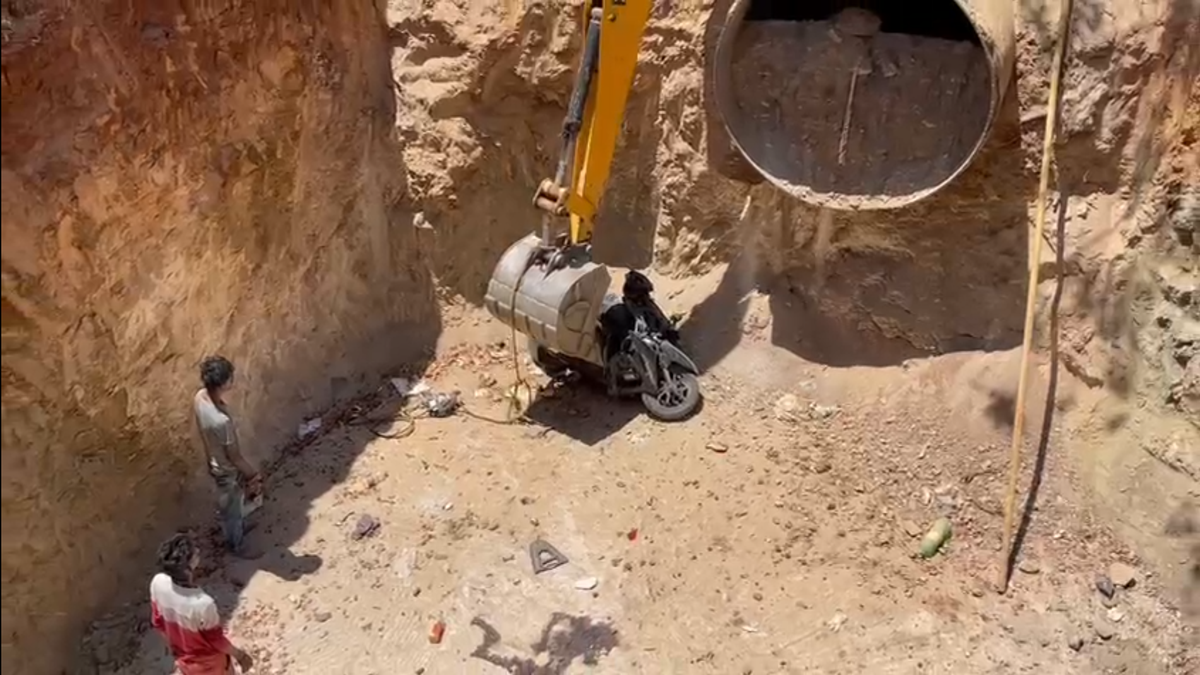 One killed, two injured in Bengaluru as scooter falls into BWSSB pit in freak accident