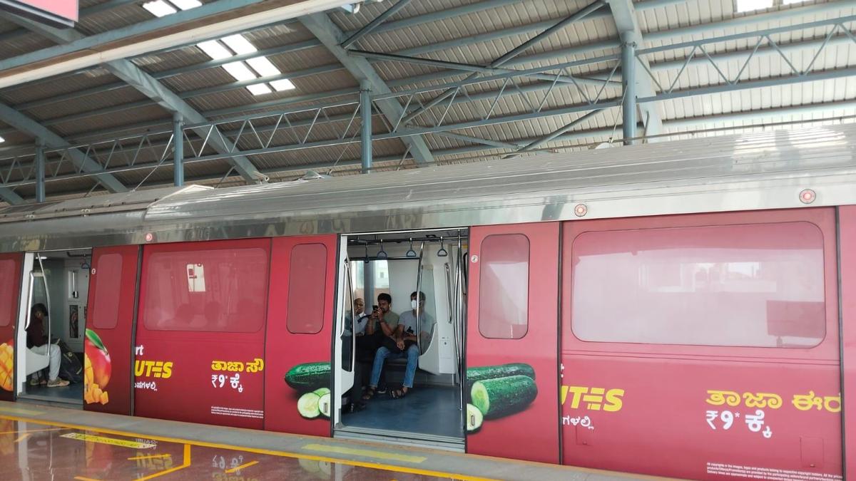 Namma Metro rolls out trains wrapped in ads in Bengaluru to boost non-fare revenue 