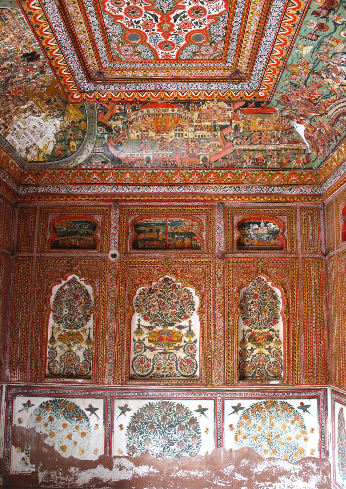 Sone ki dukan haveli’s work, Mahansar