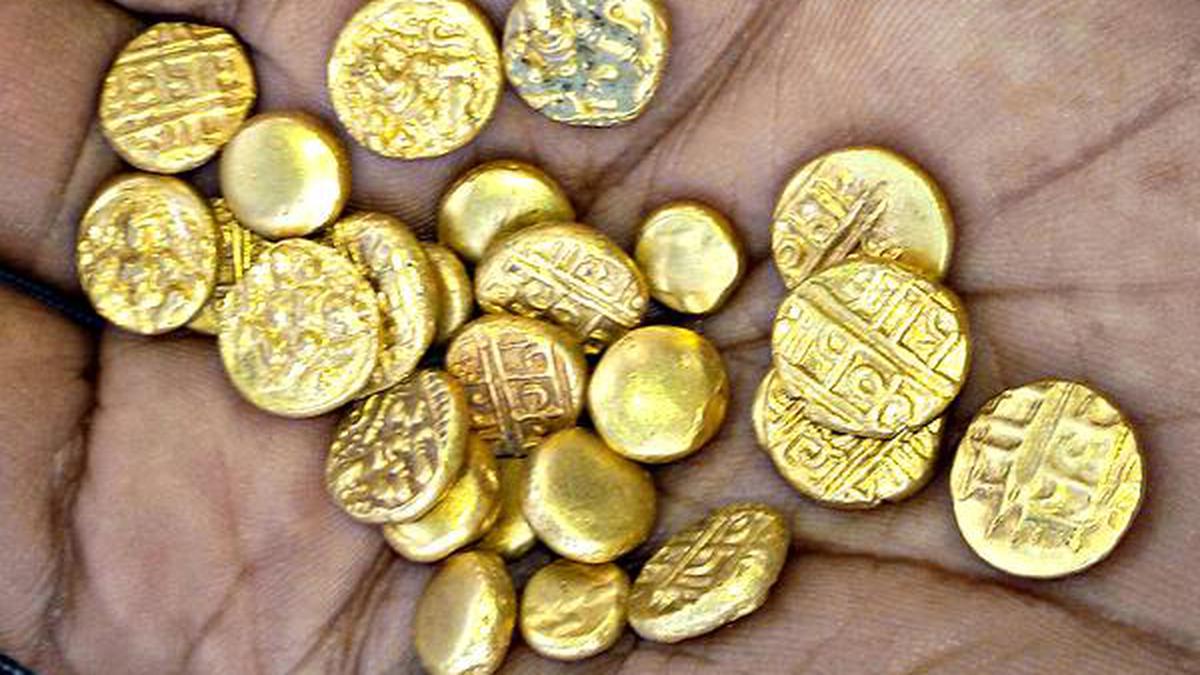 Gold coins of Vijayanagar era found The Hindu