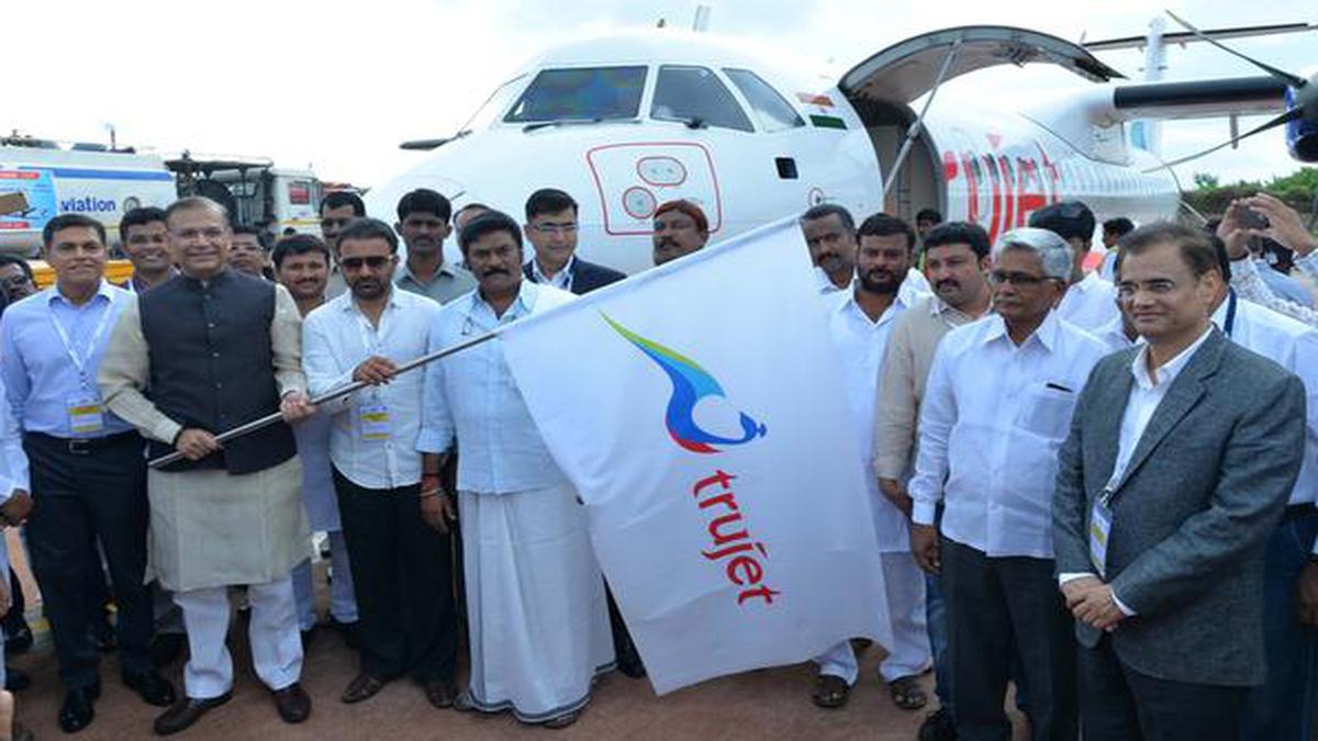 Air connectivity between Ballari and Hyderabad launched - The Hindu