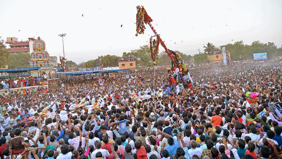 Kanaka Durgamma Sidi in Ballari - The Hindu