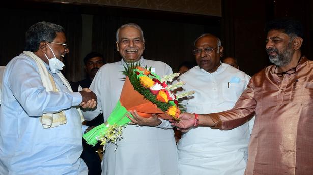 Opposition presidential candidate Sinha dares ruling candidate to take pledge to protect constitution