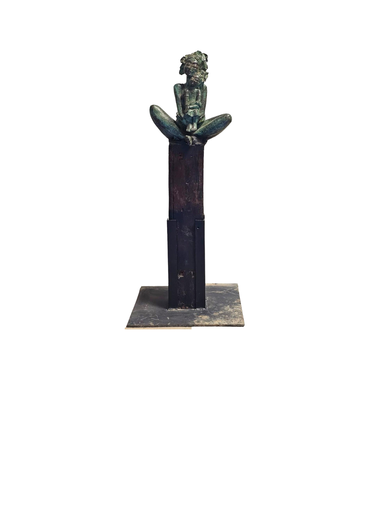 Reasons to live, sculpture by P Gnana.