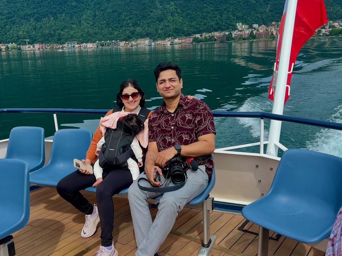 Kenny Sebastian with his wife Tracy and daughter Emily. Kenny Sebastian with his wife Tracy and daughter Emily.