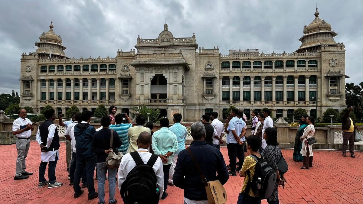 Each tour group will consist of 30 people and will take approximately 90 minutes. The entry fee is fixed at ₹50 per person. However, for children under the age of 16, the tickets are free, but registration is mandatory. Each tour group will consist of 30 people and will take approximately 90 minutes. The entry fee is fixed at ₹50 per person. However, for children under the age of 16, the tickets are free, but registration is mandatory.