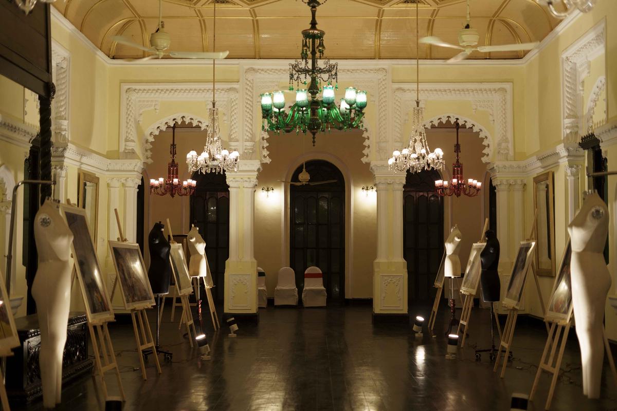 Pieces on display at Burdwan palace. Pieces on display at Burdwan palace.