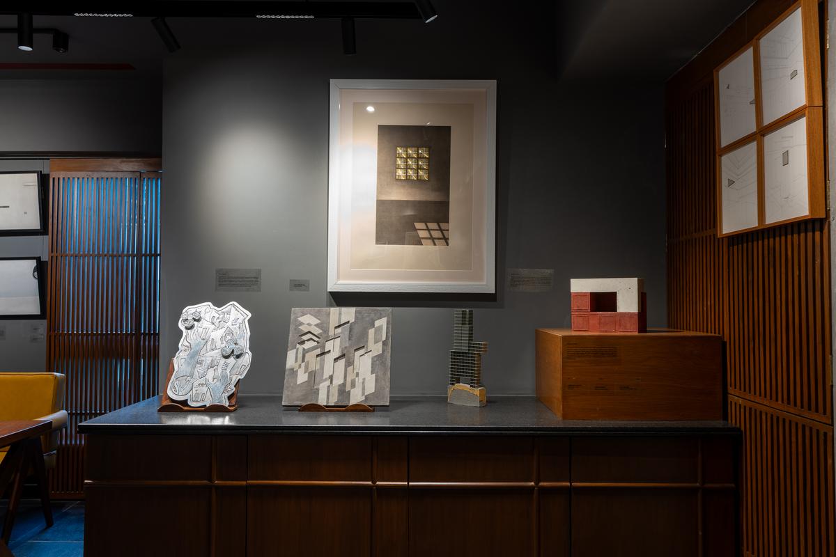The exhibition showcases the works of seminal artists like VS Gaitonde, Zarina Hashmi, and explores contemporary art through the works of Shilpa Gupta, Arshi Irshad Ahmadzai, Baaraan Ijlal.