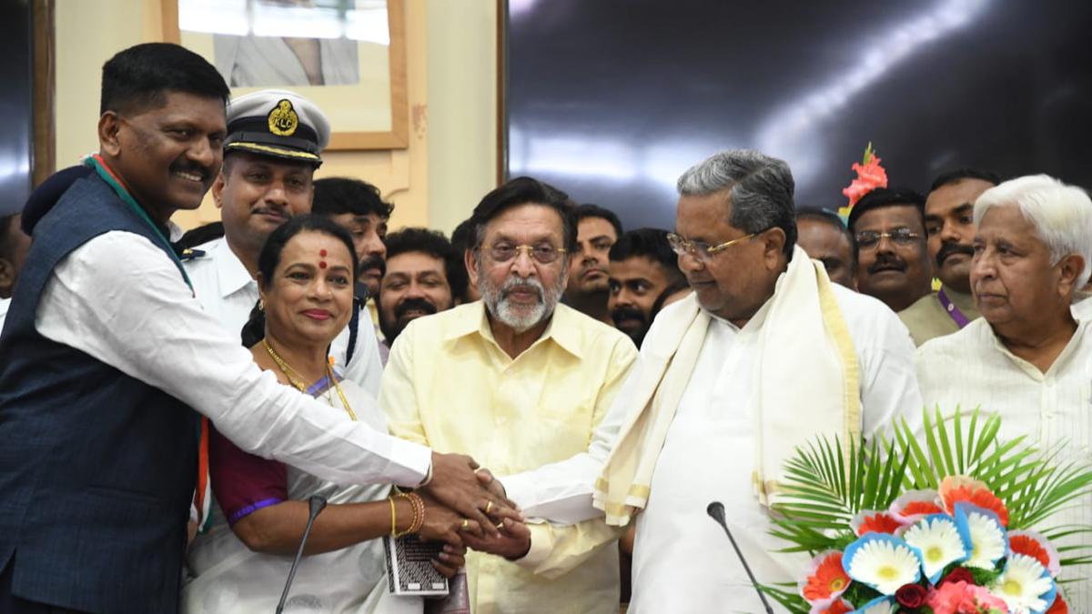 Three nominated MLCs take oath in Karnataka