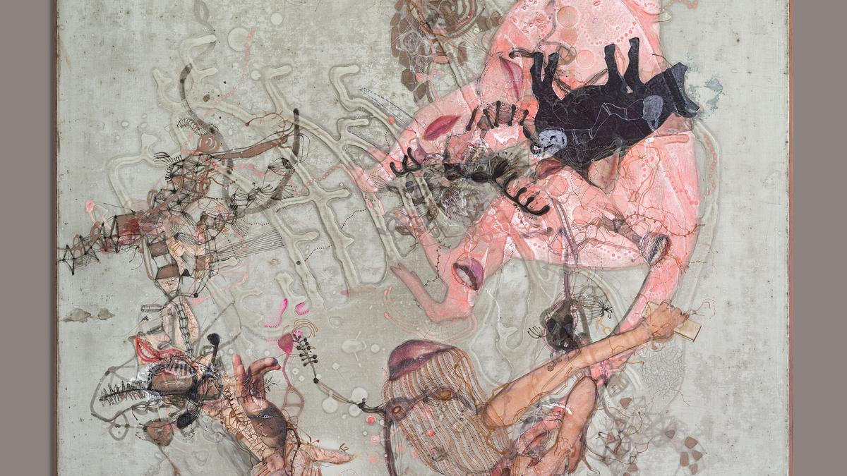 Anamika V’s latest body of works explores what it means to be human in the AI age