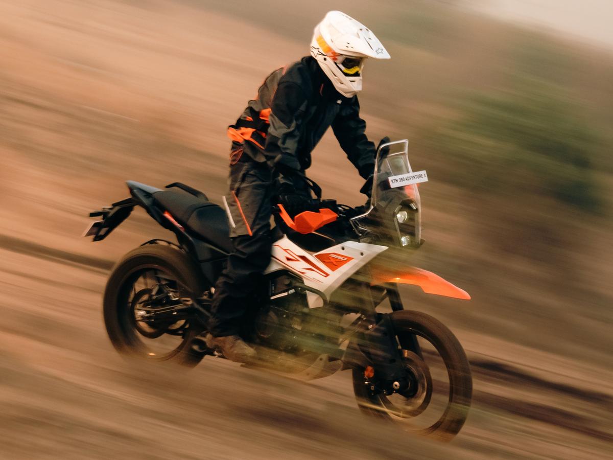 The KTM 390 Adventure X