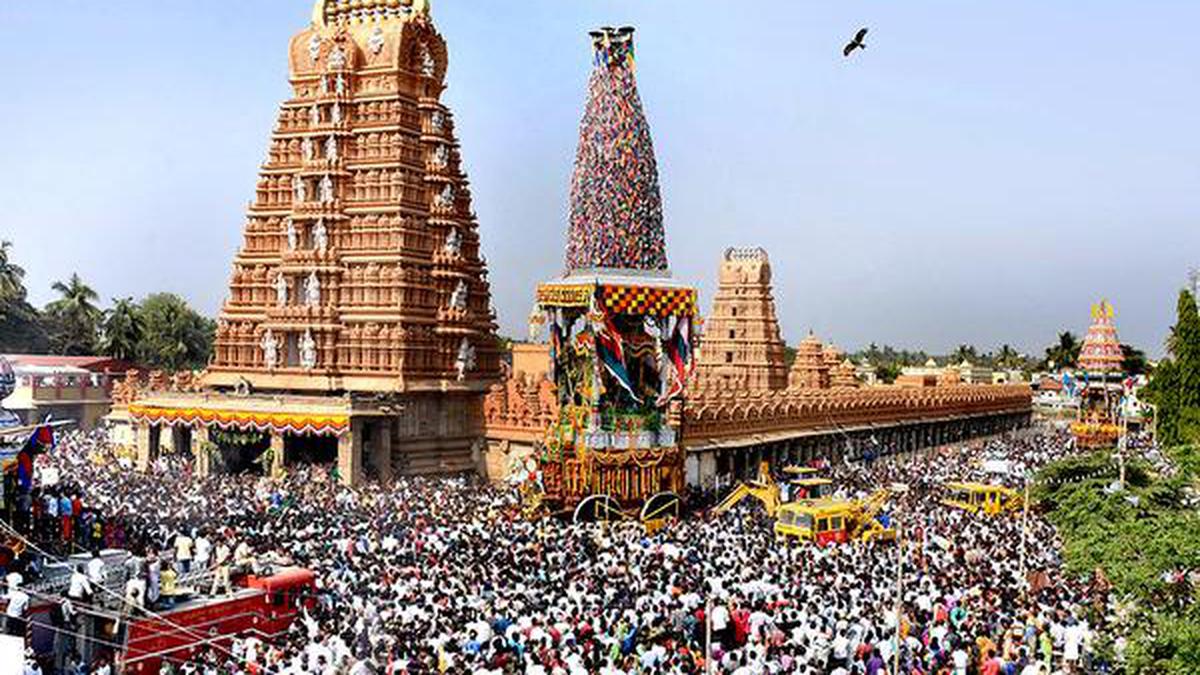 Nanjangud rathotsava draws a sea of humanity - The Hindu