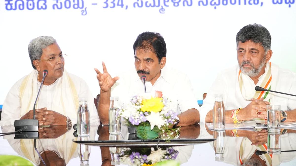 D.K. Shivakumar elected Leader of Congress Legislative Party in Karnataka