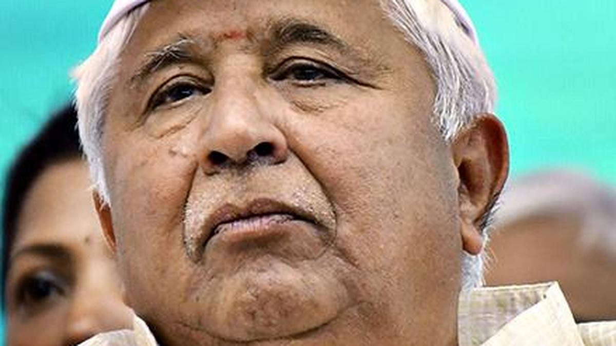 H.K. Patil fires another salvo, this time on water tariff hike The Hindu