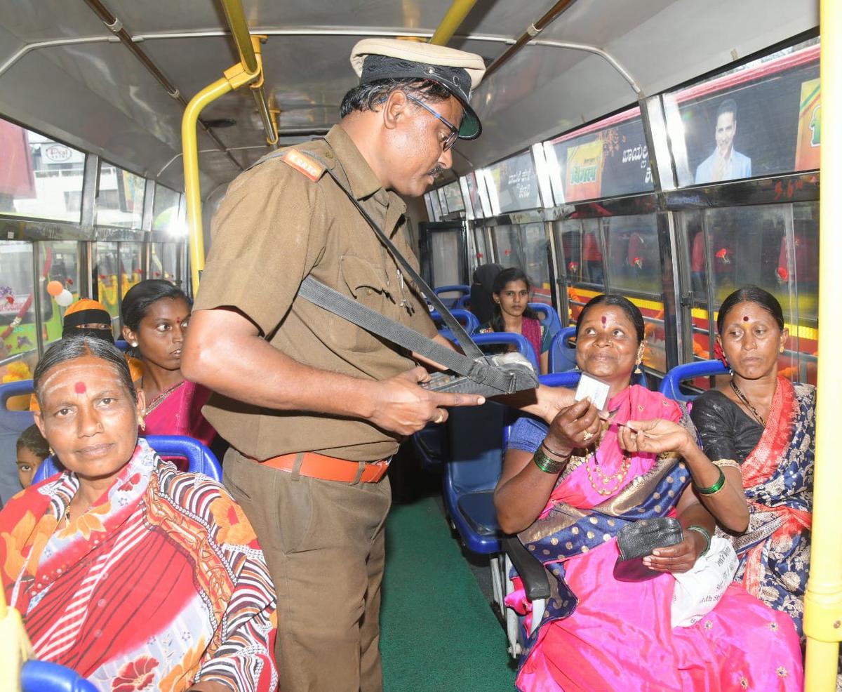 Karnataka makes women's safety an absolute necessity by introducing free bus travel for women.