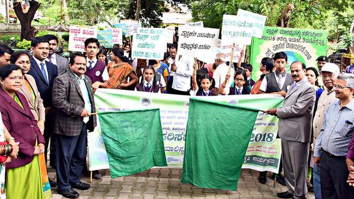 Vehicle emission testing, plantation drives organised The Hindu