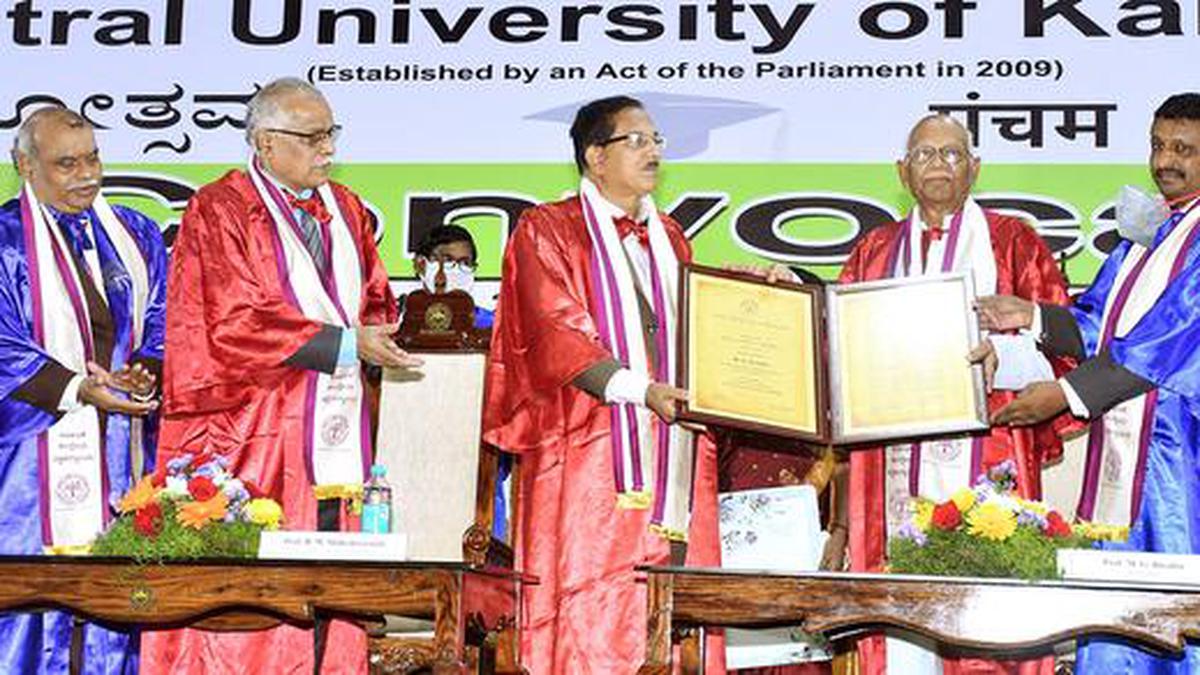 Low-key, Virtual Convocation Function At Central University Of ...