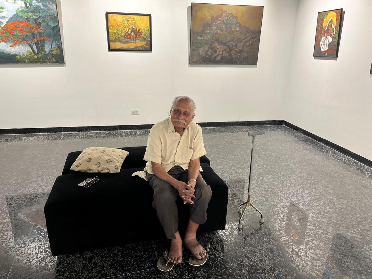 Chunilal Dutta Gupta at Lalit Kala Akademi Chunilal Dutta Gupta at Lalit Kala Akademi