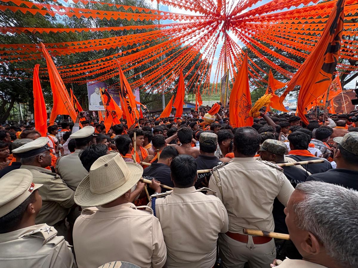 The district administration had cautioned the organisers that it was their responsibility to ensure that there was no violation of law during the sankirtana yatra in Srirangapatna, in Mandya district of Karnataka, on December 3, 2025.