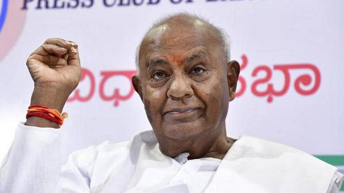 Deve Gowda lists his contributions to north Karnataka - The Hindu