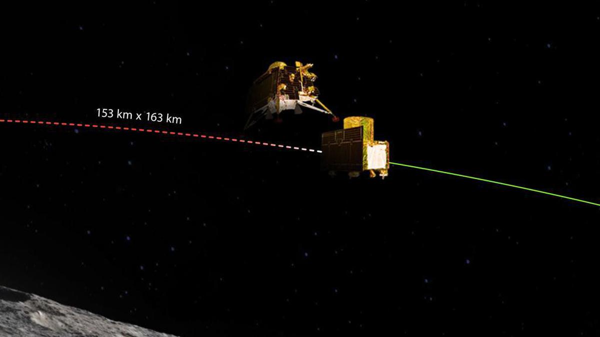 ISRO’s Chandrayaan-3 moon lander separates from propulsion module