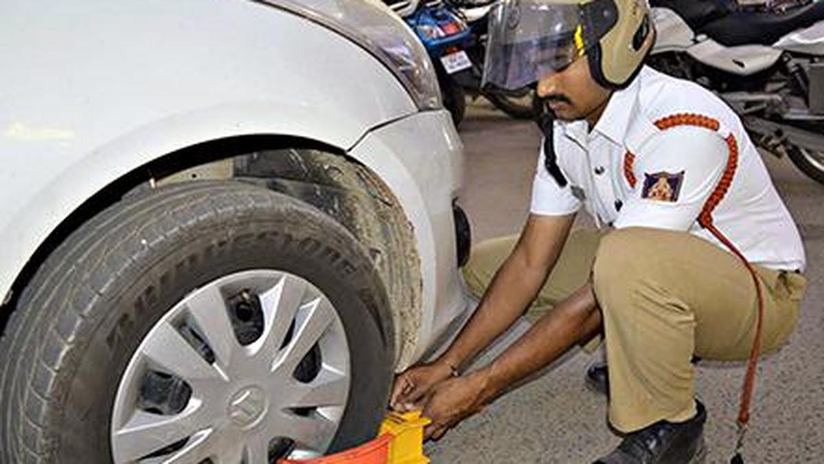 Police to clamp cars at ‘no parking zones’ The Hindu