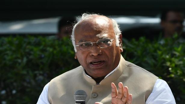 I am in Congress president race to strengthen party, says Mallikarjun Kharge - The Hindu