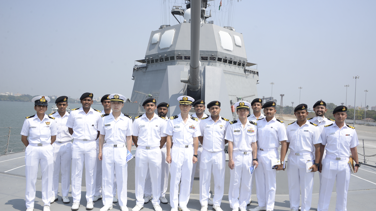 Japanese defence ship leaves Kochi