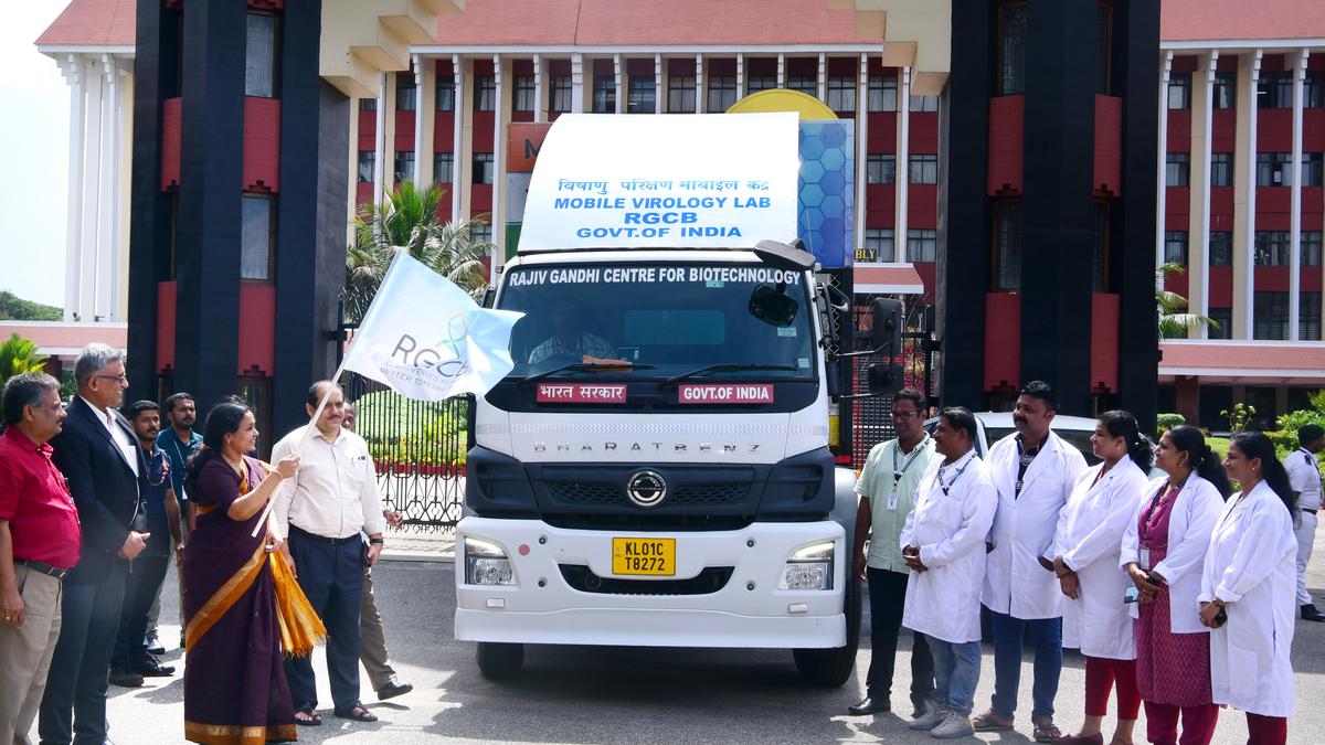 Health Minister flags off mobile testing unit