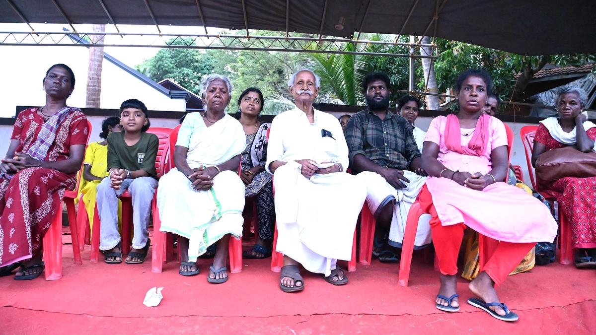 Tribal families from Nilambur on indefinite strike seeking promised land