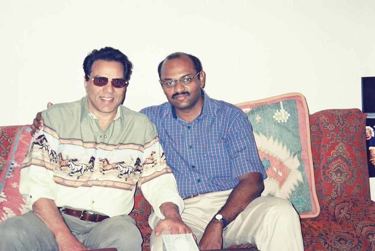 सैफुल्लाह के साथ धर्मेंद्र