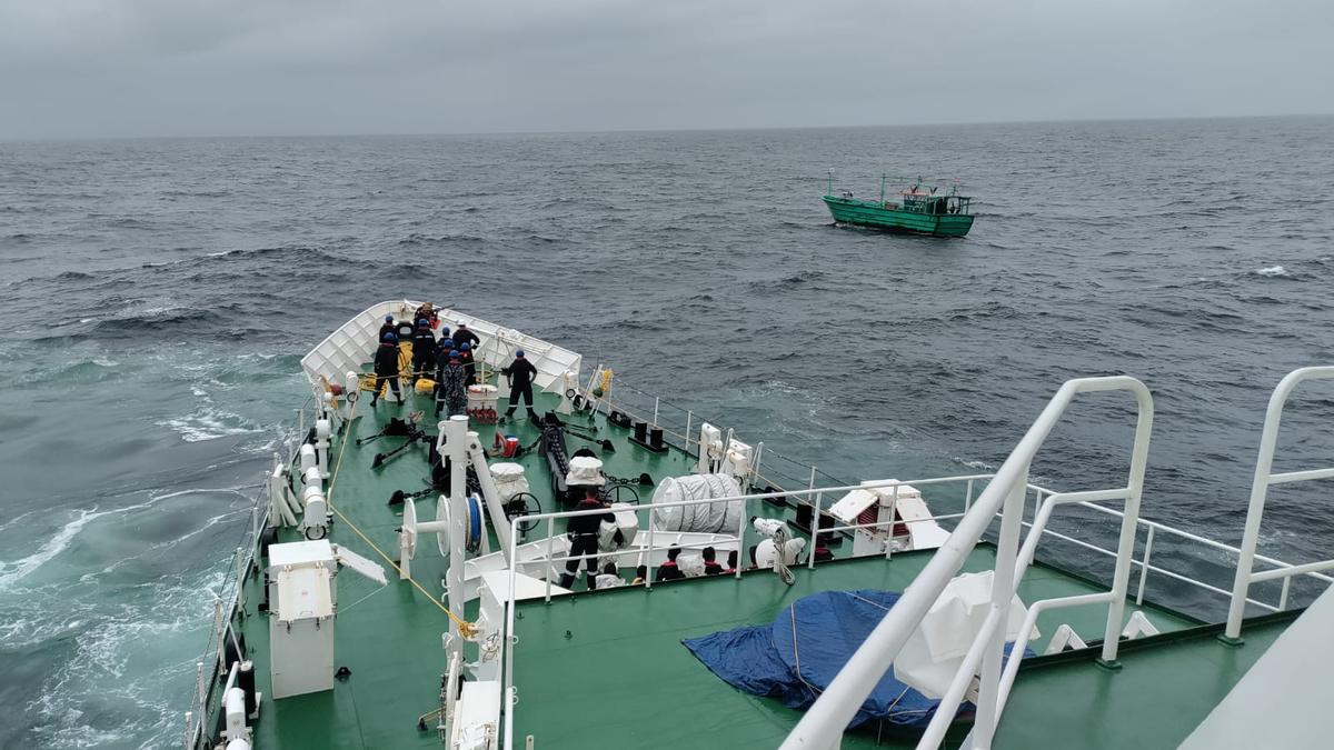 Coast Guard Rescues Five Fishers, Search On For Two More - The Hindu