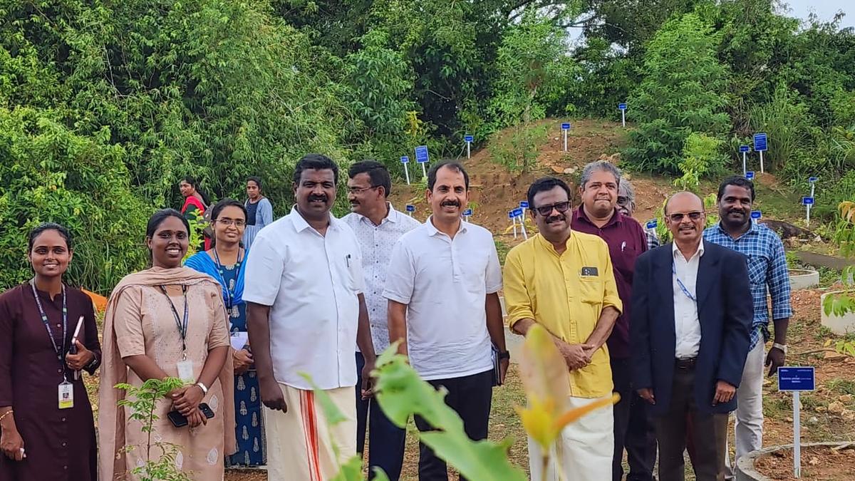 Maranalloor panchayat turns crematorium into a biodiversity park