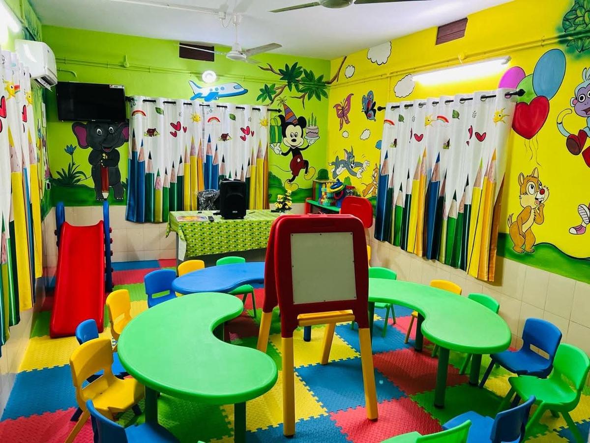 A smart anganwadi classroom in Malappuram municipality.