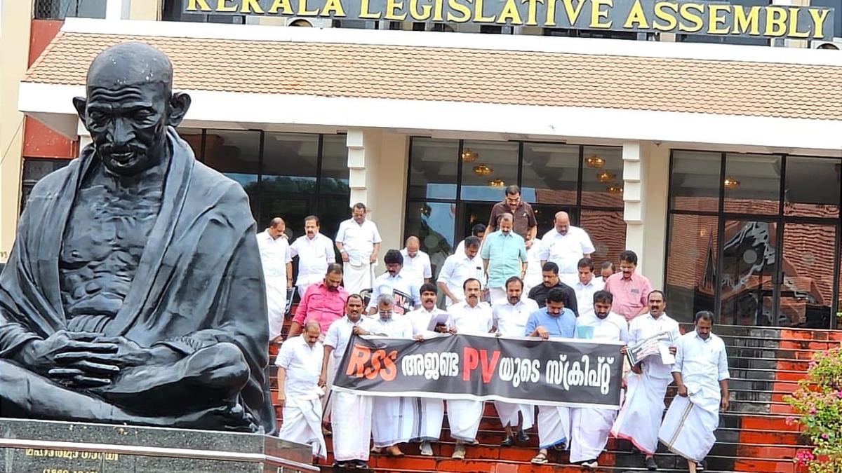 Kerala Assembly adjourned after tense stand-off between Opposition and ruling front