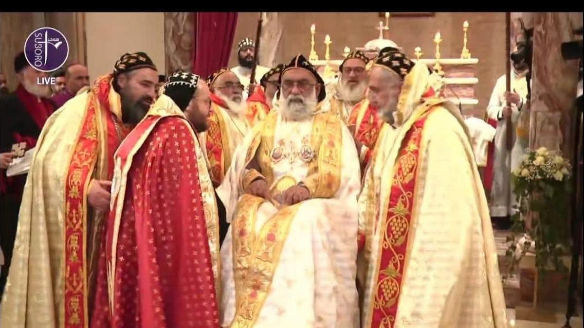 Mar Gregorios installed as new Catholicos of  Jacobite Church