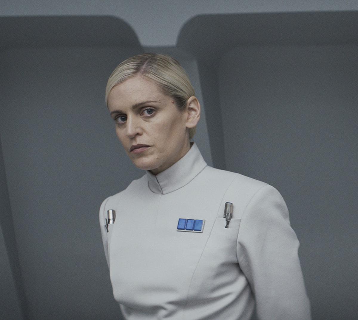 Denise Gough as Daedra Miro, Imperial Security Bureau officer