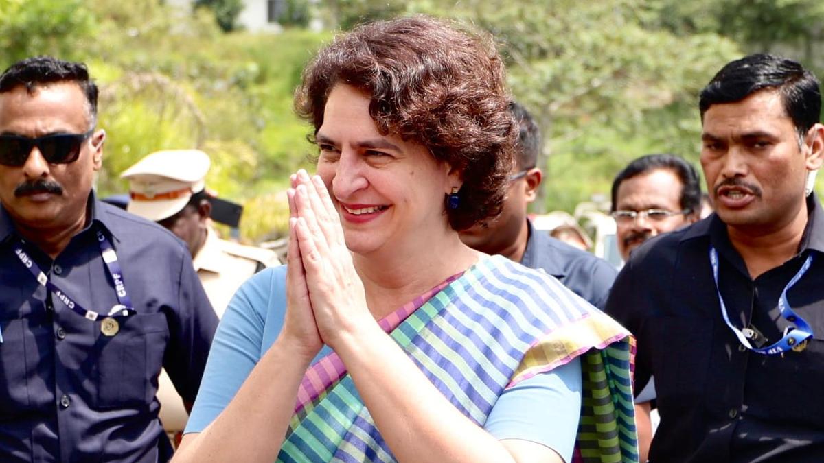 Wayanad bypoll: Priyanka Gandhi attacks BJP-led Centre during campaign