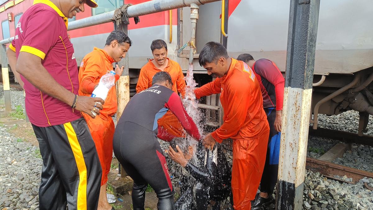 Scuba divers put their lives on the line in rescue effort inside a constricted canal