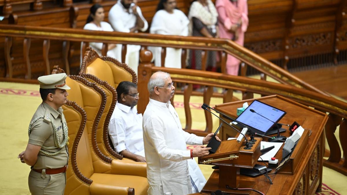 Kerala Assembly session highlights: Governor delivers policy address, proposes White Paper on State's finances