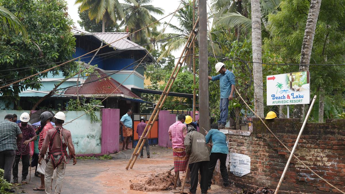 KSEB reports extensive damage in Thiruvananthapuram